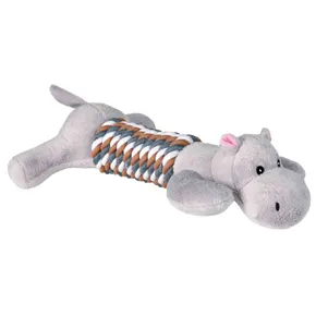 Plüsch-Apportierhund/Nilpferd 32 cm